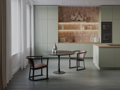 Замковый ламинат 100% натуральный, состоит из осины и березы 50/50, толщина 8 мм., водостойкий (72 часа защиты от воды), 34 класс износостойкости/AC6, ударопрочный. Структура N натуральные поры